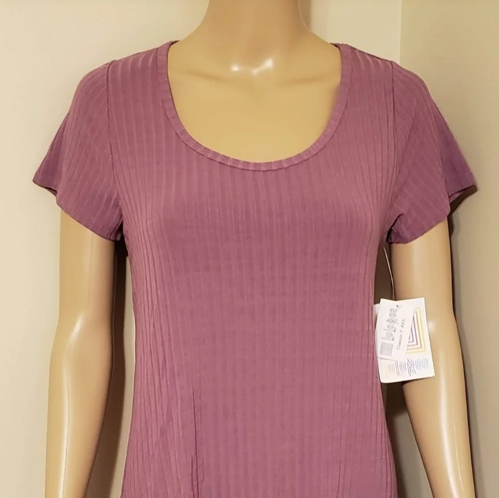 NWT LuLaRoe 2XS S Classic T Mauve Lavender Lilac Top Pretty Gift! - Picture 5 of 16